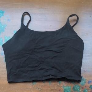 Black Women's Crop Top